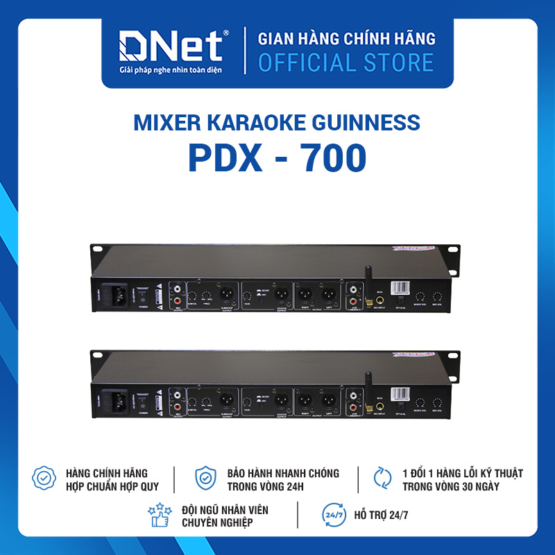 Mixer Karaoke GUINNESS PDX - 700