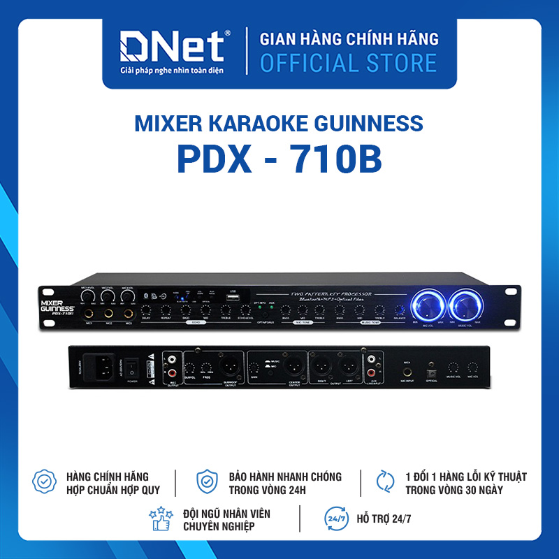 Mixer Karaoke GUINNESS PDX - 710B