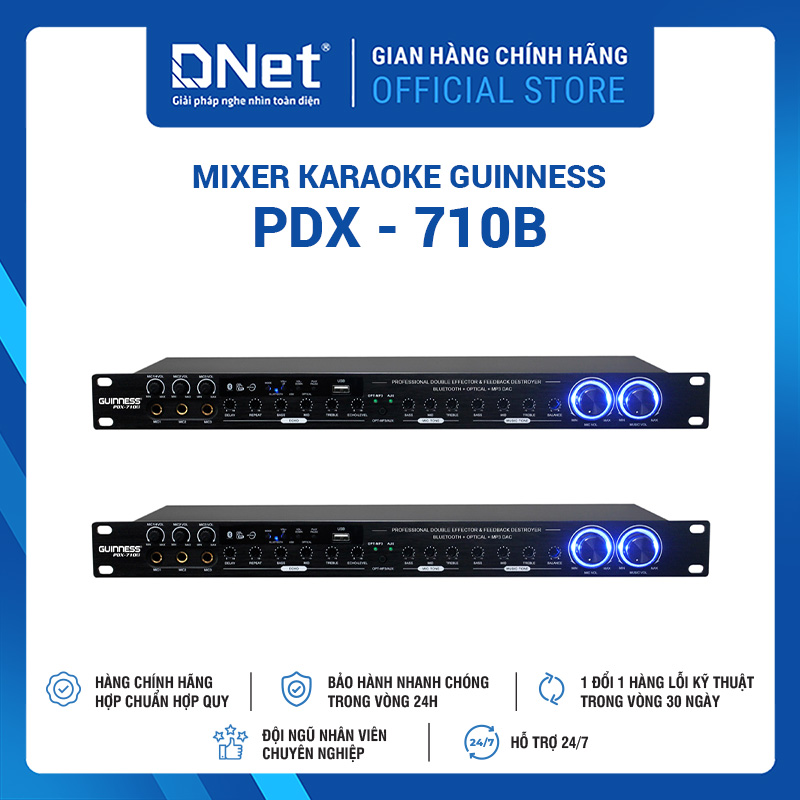 Mixer Karaoke GUINNESS PDX - 710B