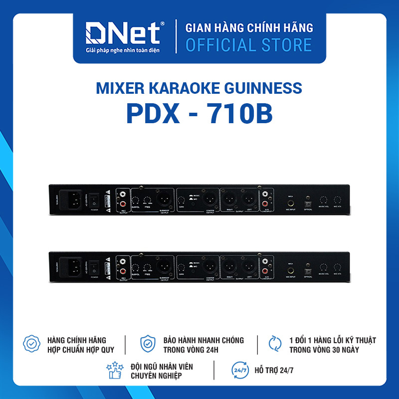 Mixer Karaoke GUINNESS PDX - 710B