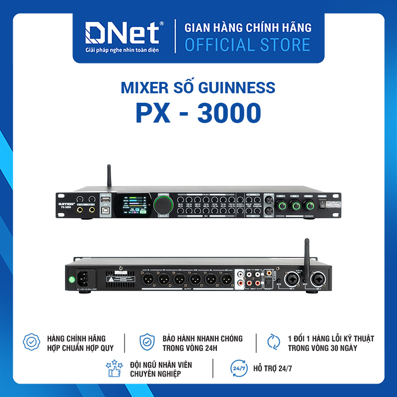 Mixer số GUINNESS PX - 3000