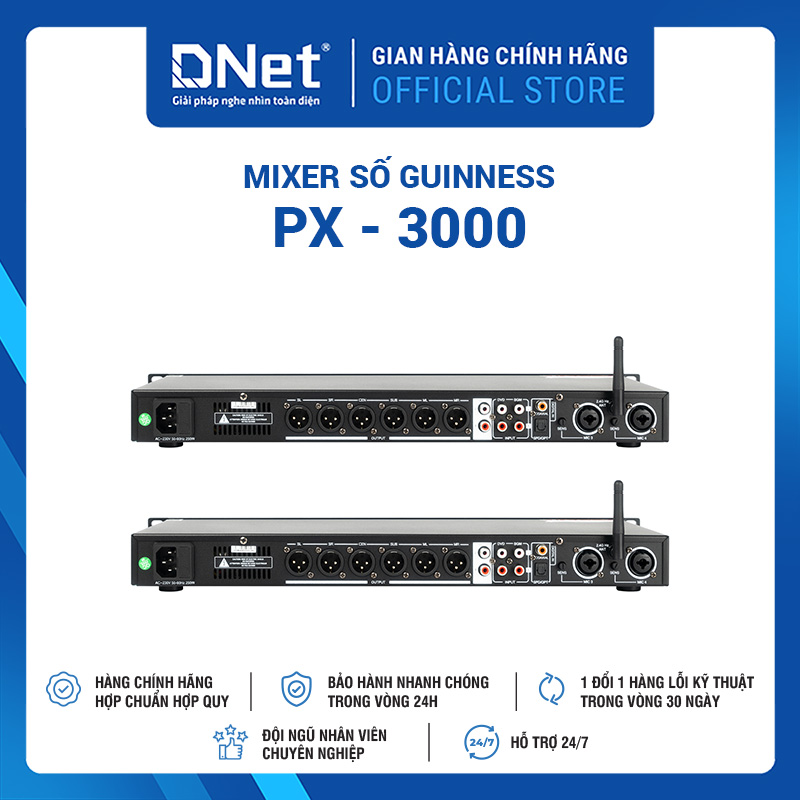 Mixer số GUINNESS PX - 3000