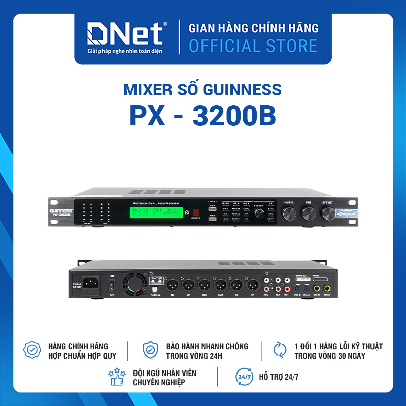 Mixer Số GUINNESS PX - 3200B