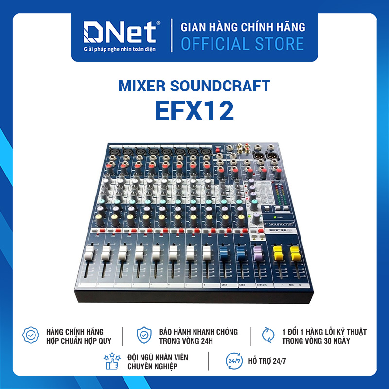 MIXER SOUNDCRAFT EFX12