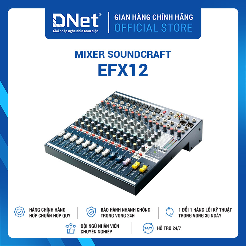 MIXER SOUNDCRAFT EFX12
