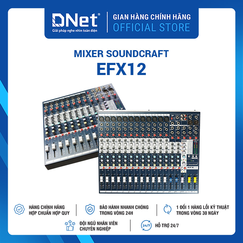 MIXER SOUNDCRAFT EFX12
