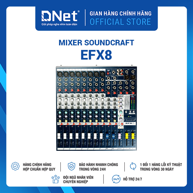 Mixer Soundcraft EFX8