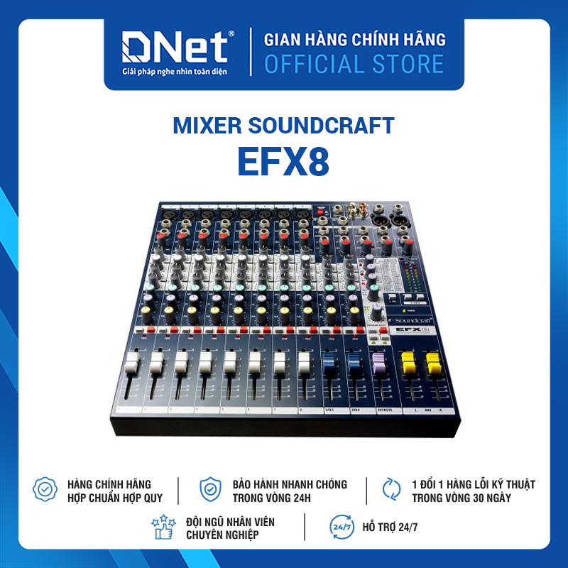 Mixer Soundcraft EFX8