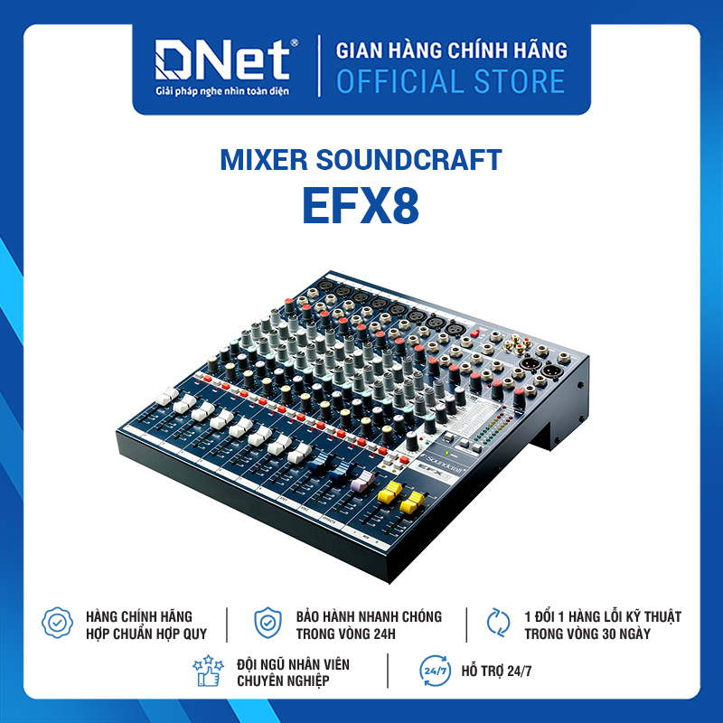 Mixer Soundcraft EFX8