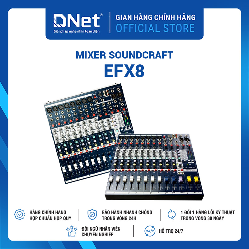 Mixer Soundcraft EFX8