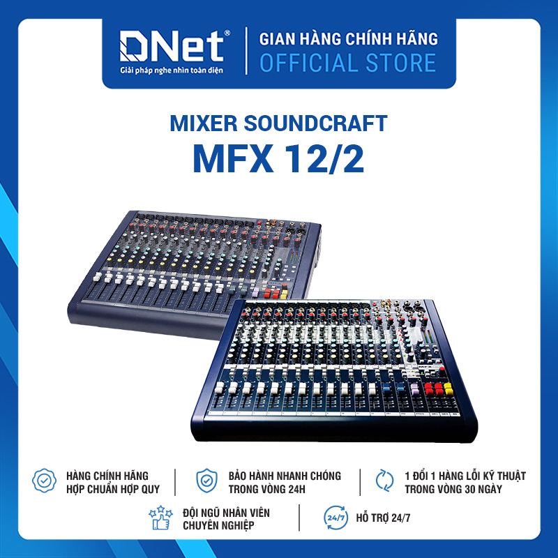 Mfx Mixer Soundcraft MFX 12/2 | ÂM THANH KARAOKE DNET
