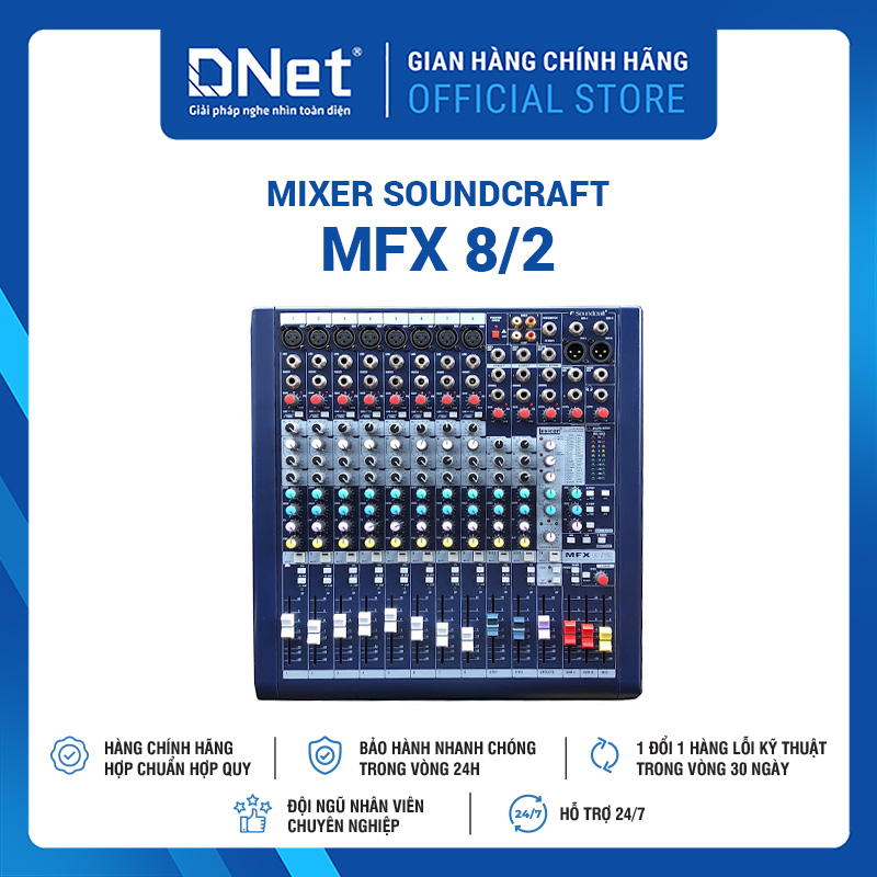 Mixer Soundcraft MFX 8/2