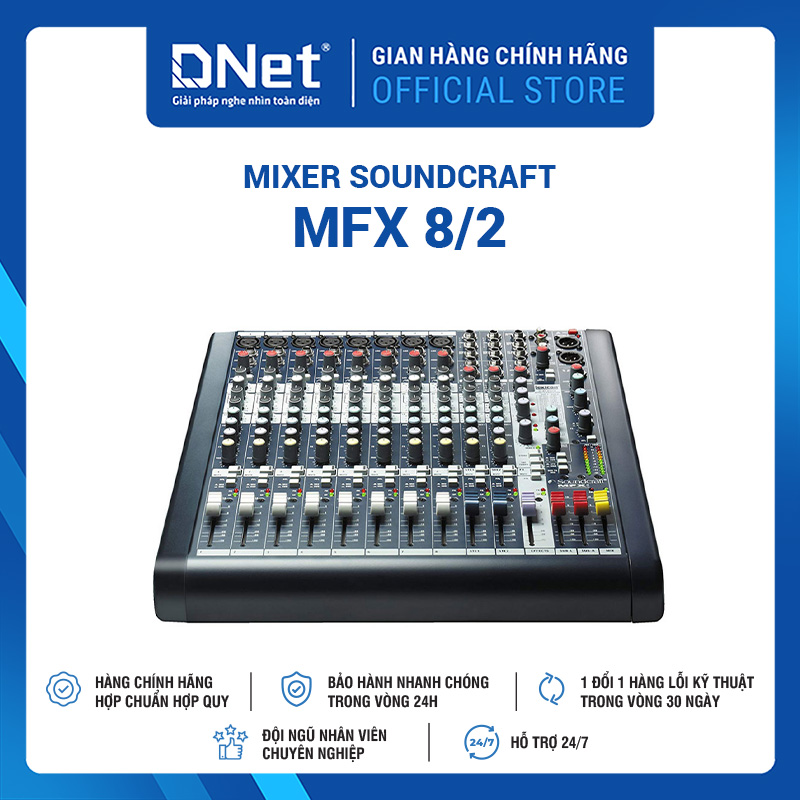 Mixer Soundcraft MFX 8/2
