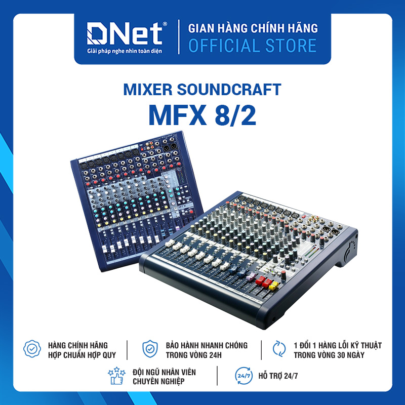 Mixer Soundcraft MFX 8/2