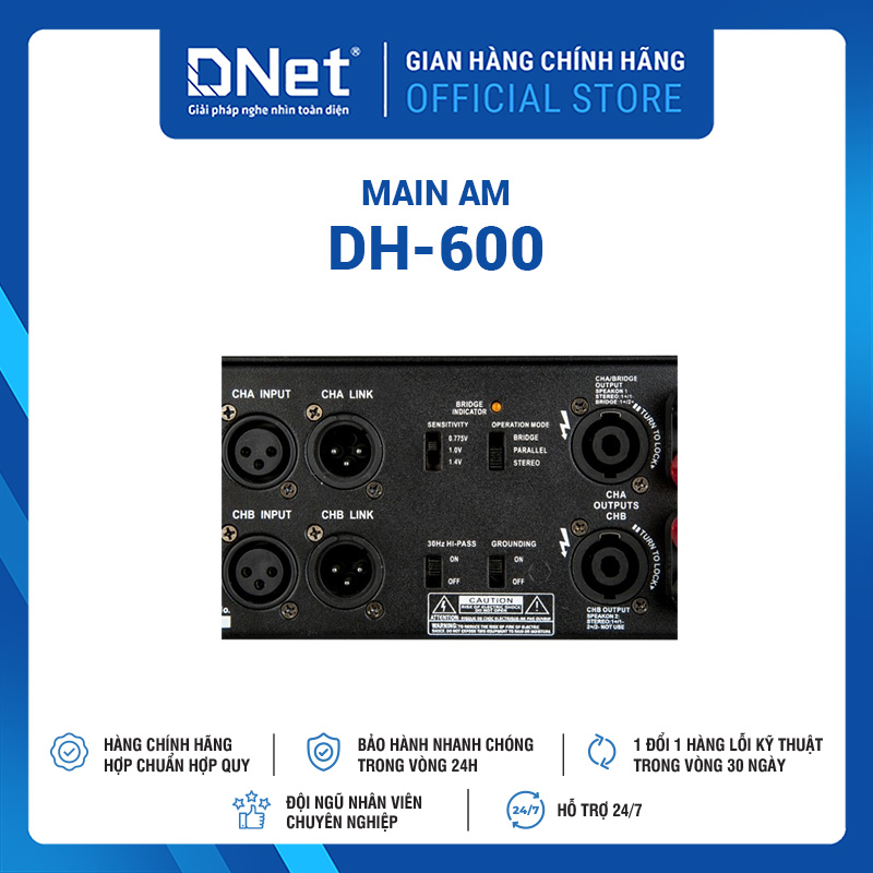 POWER CÔNG SUẤT AM DH-600