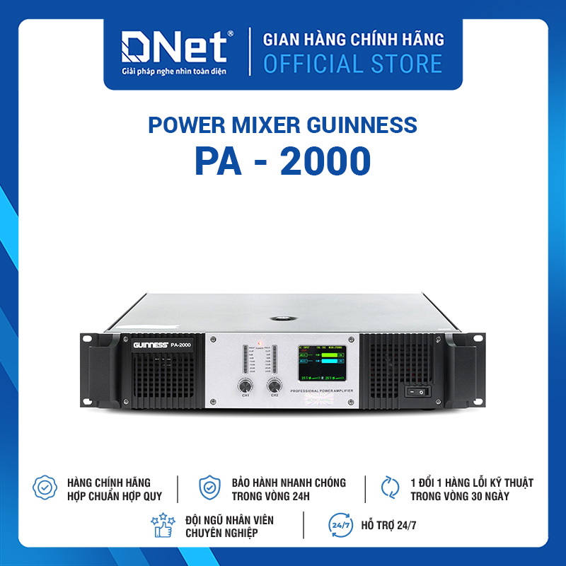 Power Amplifier GUINNESS PA - 2000