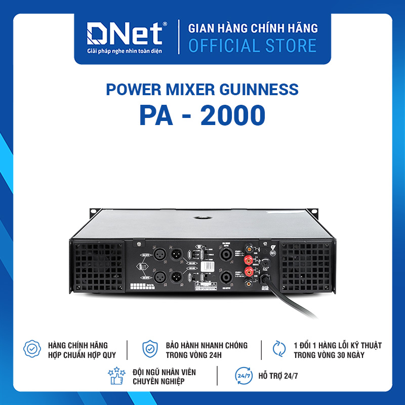 Power Amplifier GUINNESS PA - 2000