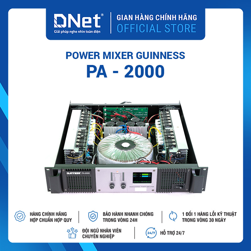 Power Amplifier GUINNESS PA - 2000