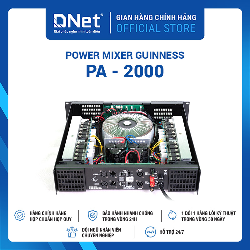 Power Amplifier GUINNESS PA - 2000