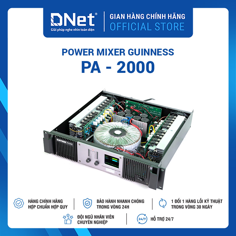 Power Amplifier GUINNESS PA - 2000
