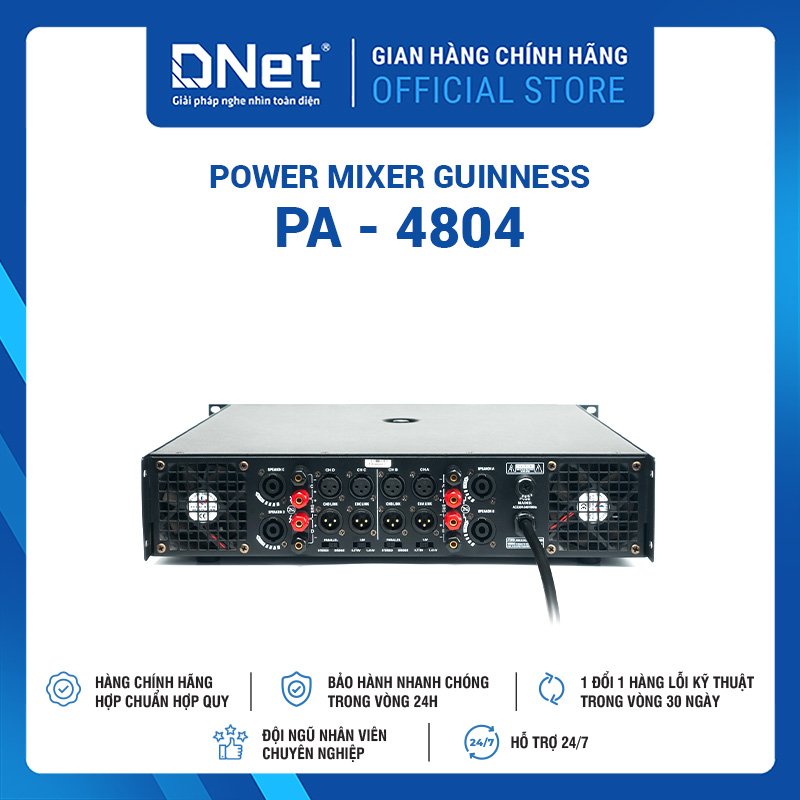Cục Đẩy Công Suất Power GUINNESS PA - 4804