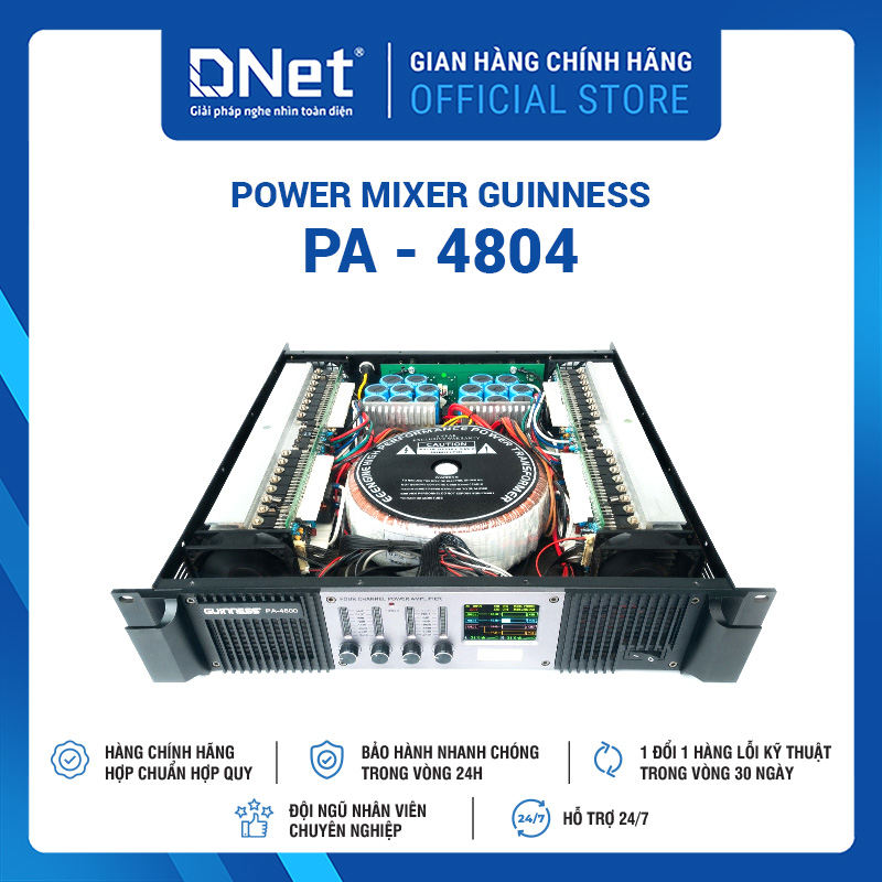 Cục Đẩy Công Suất Power GUINNESS PA - 4804