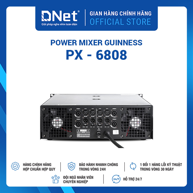 Power Amplifier GUINNESS PX - 6808