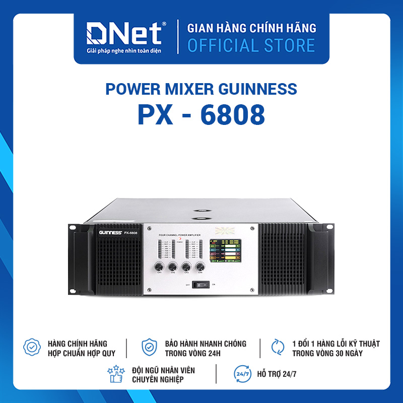 Power Amplifier GUINNESS PX - 6808