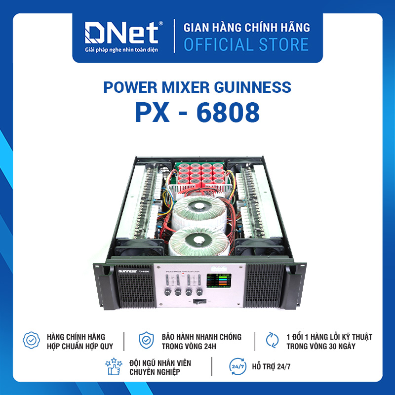 Power Amplifier GUINNESS PX - 6808