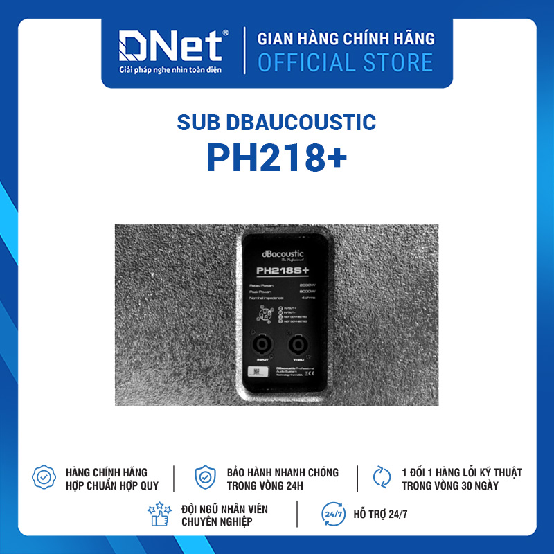 SUB HƠI ĐÔI Dbacoustic PH218+