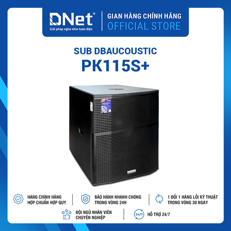 SUB HƠI DB AUCOUSTIC PK115S+