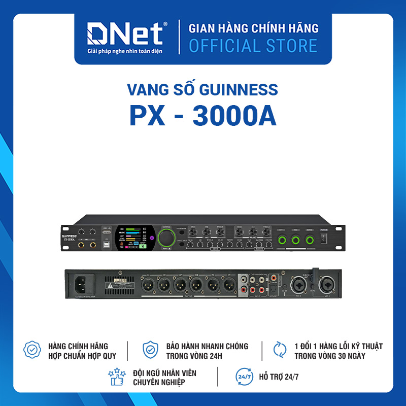 Vang số GUINNESS PX - 3000A