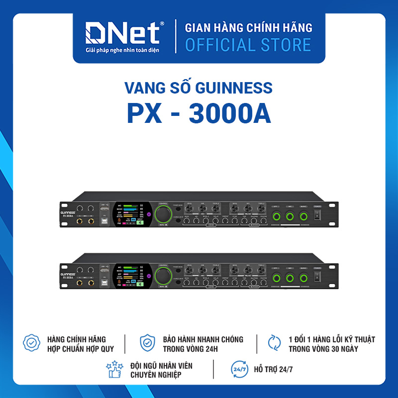 Vang số GUINNESS PX - 3000A