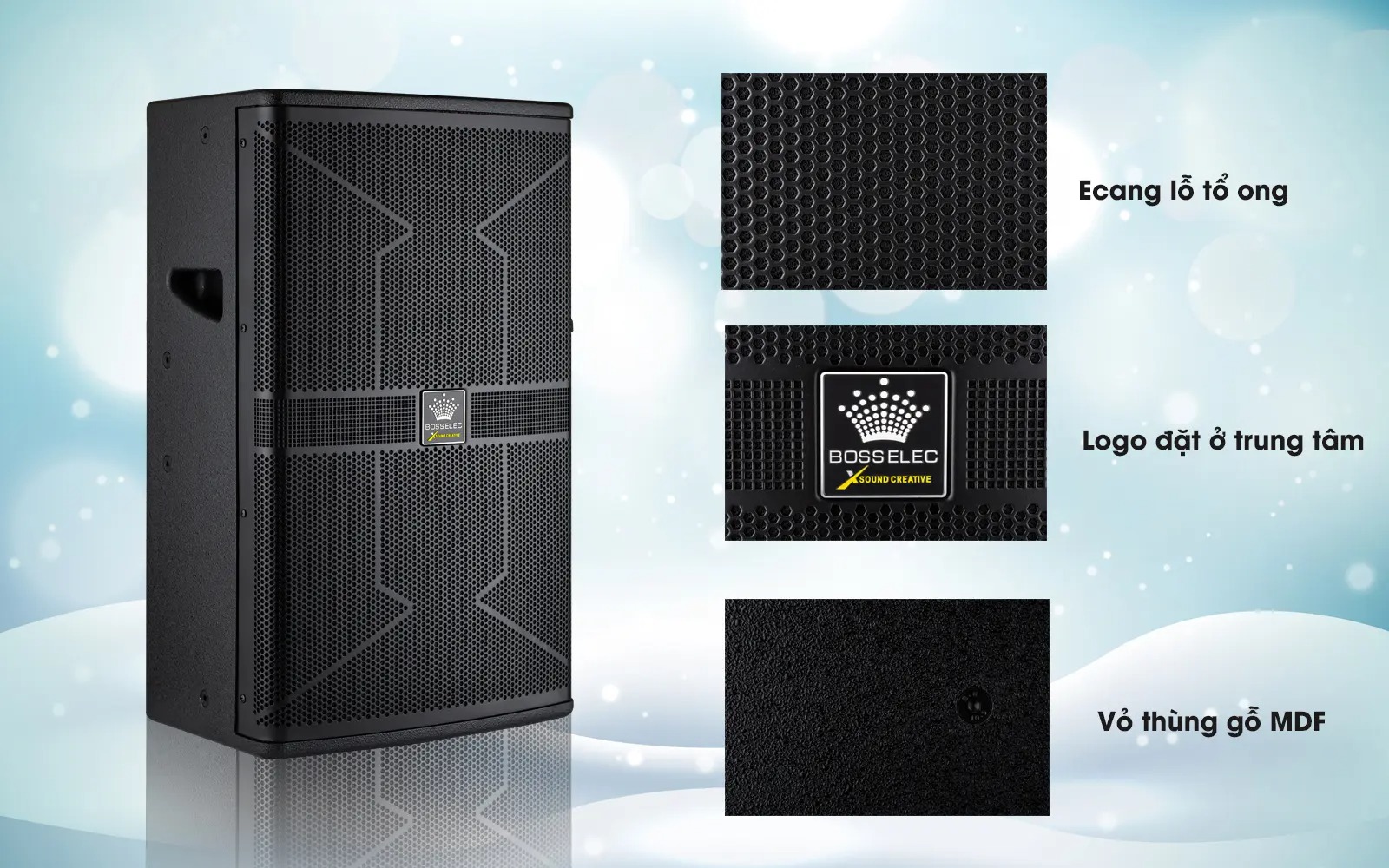 Loa BossElec M-12