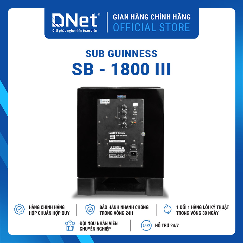 SUB ĐIỆN GUINNESS SB - 1800 III