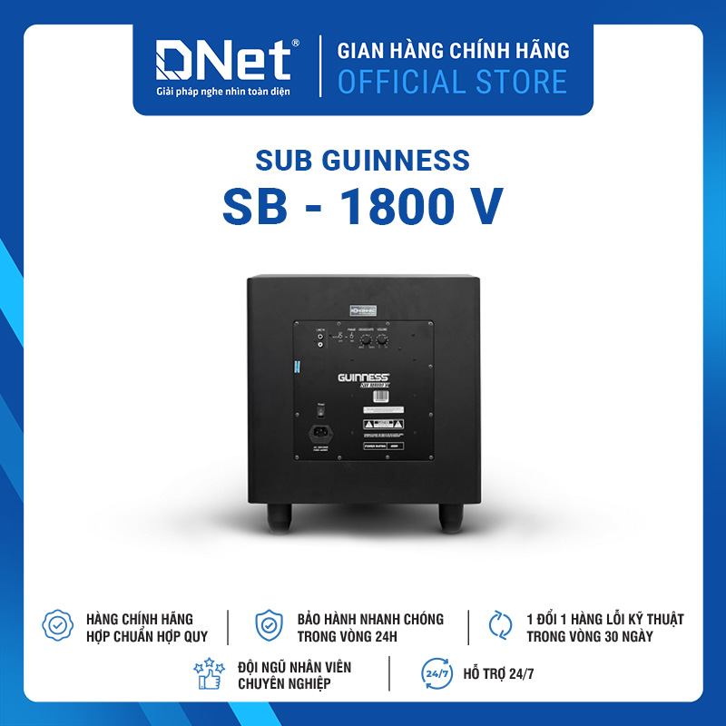 SUB ĐIỆN GUINNESS SB-1800V