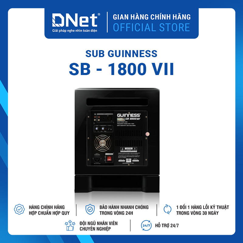 SUB ĐIỆN GUINNESS SB - 1800 VII