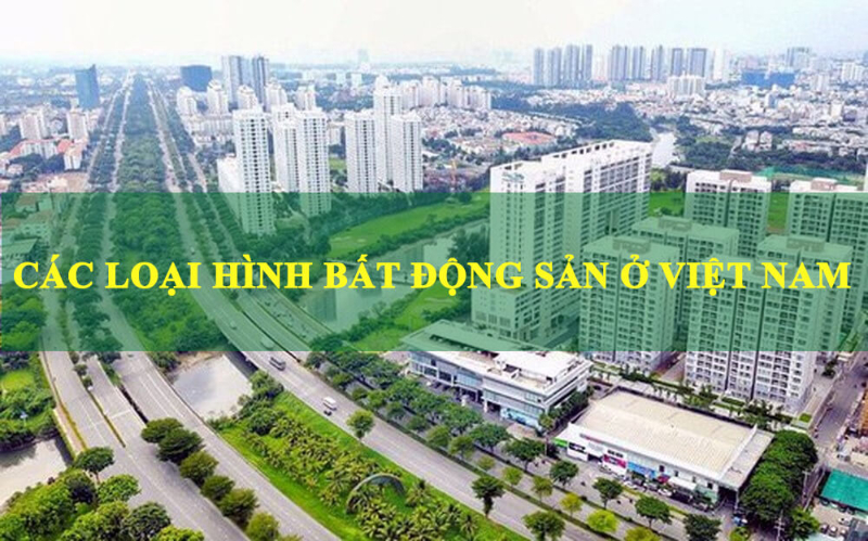 Loại hình bất động sản chính tại Việt Nam 2022