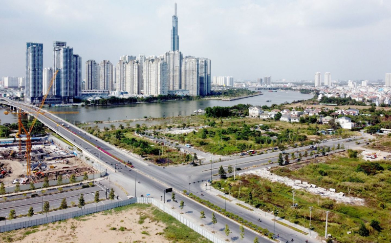 Vị trí nhà đất ở nơi đắc địa 