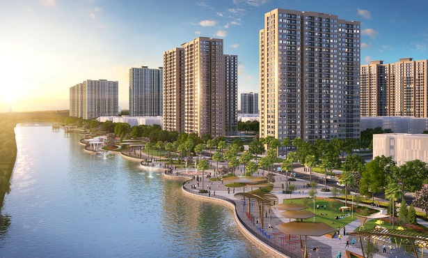 Vị trí địa lý của căn hộ nằm tại trung tâm các thành phố lớn