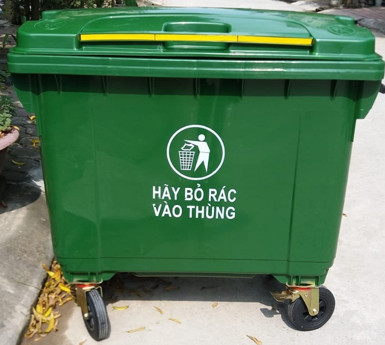 ĐẶC ĐIỂM CỦA THÙNG RÁC NHỰA CÔNG NGHIỆP 660 Lít