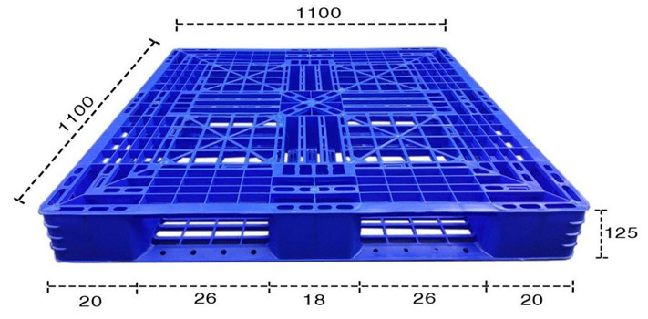 ĐIỂM DANH NHỮNG ƯU ĐIỂM TUYỆT VỜI CỦA PALLET NHỰA 2 MẶT