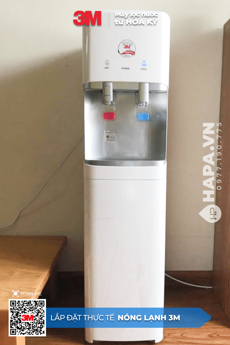  Hình ảnh lắp đặt thực tế của Cây Nước Nóng Lạnh 3M tại Chung cư Charm Plaza, Dĩ An, Bình Dương