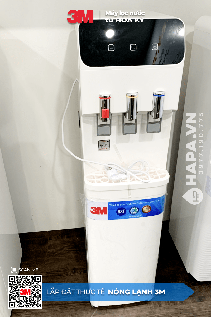 Hình ảnh lắp đặt thực tế của Cây Nước Nóng Lạnh 3M tại Felix Homes, Gò Vấp, TP HCM