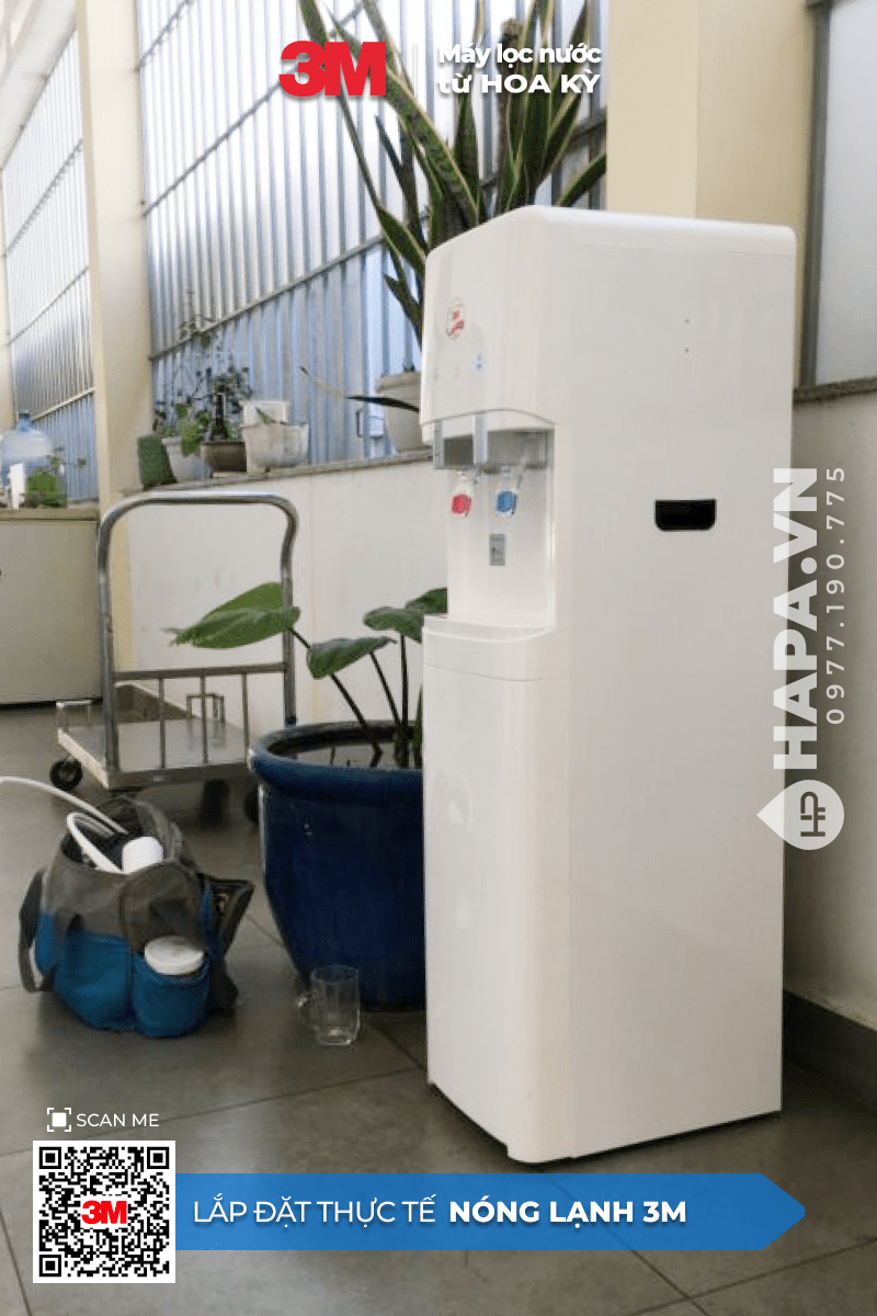  Hình ảnh lắp đặt thực tế của Cây Nước Nóng Lạnh 3M tại Chung cư Paris, TP Bến Tre, Tỉnh Bến Tre