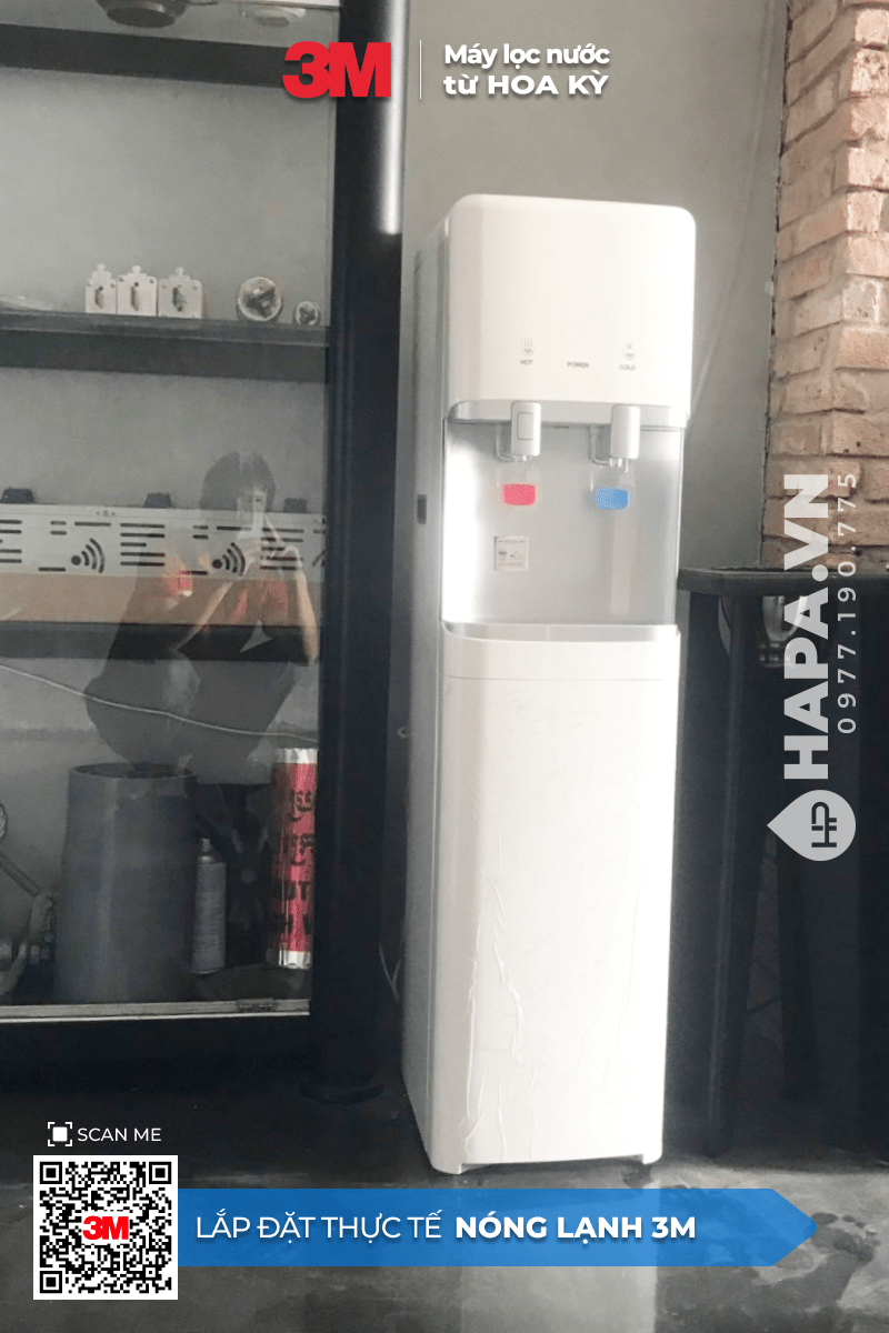 Hình ảnh lắp đặt thực tế của Cây Nước Nóng Lạnh 3M tại Villa An Kỳ, TP Trà Vinh