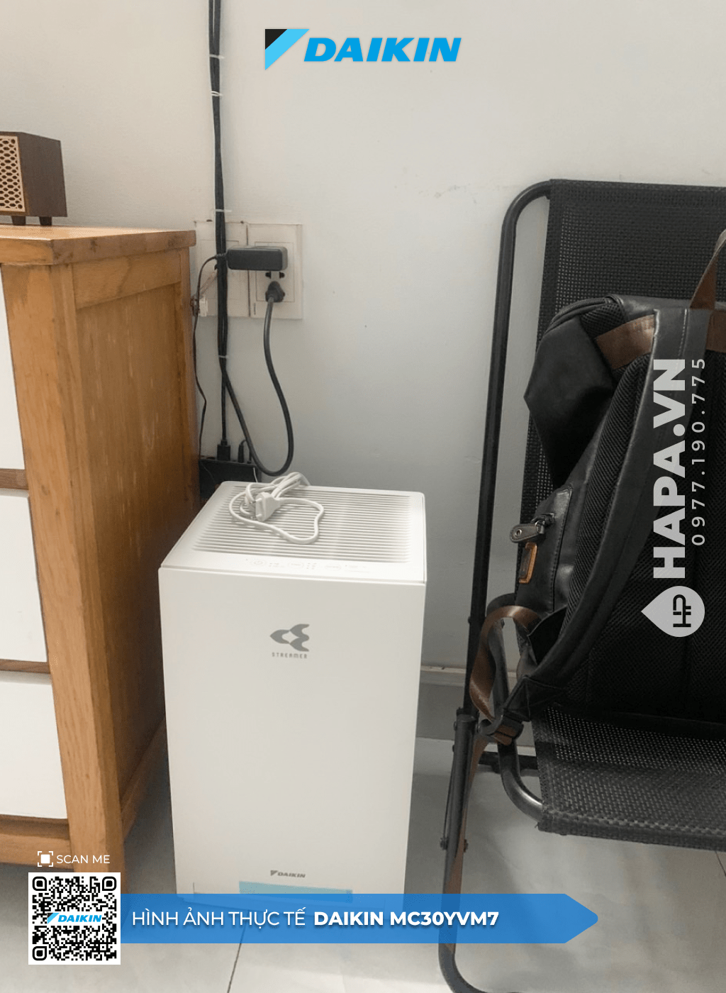 Máy Lọc Không Khí DAIKIN MC30YVM7 tại Hoa Sen, Quận 11, TP HCM Máy Lọc Không Khí DAIKIN MC30YVM7 tại Hoa Sen, Quận 11, TP HCM