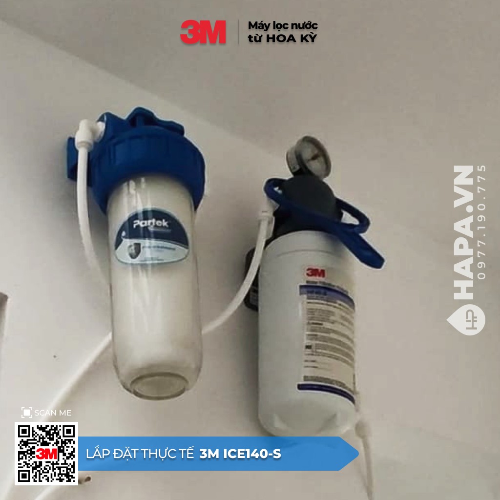 Hình ảnh Lắp Đặt Máy Lọc Nước 3M ICE140-S tại Nhà Hàng Chay, Quận 3, TP. HCM