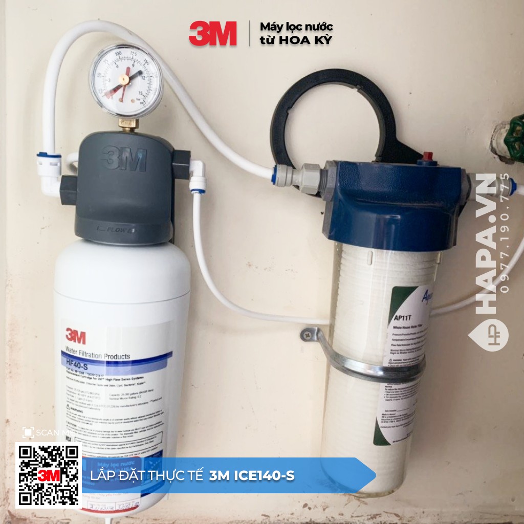 Hình ảnh Lắp Đặt Máy Lọc Nước 3M ICE140-S tại Quán Trà Sữa, Phú Lộc, Huế