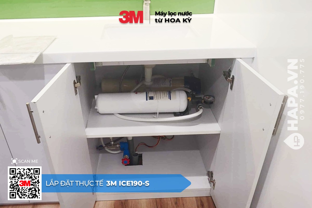 Máy Lọc Nước 3M ICE190-S Chuyên Cho Horeca lắp đặt tại Lounge & Dining